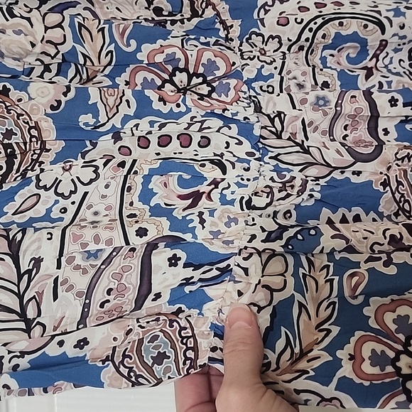 Paisley print square neck maxi - Picture 6 of 7